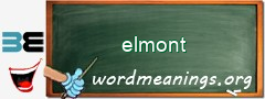 WordMeaning blackboard for elmont